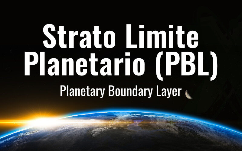 Strato Limite Planetario Planetary Boundary Layer PBL