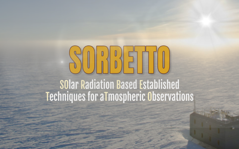 SOlar Radiation Based Established Techniques for Atmospheric Observations Sorbetto
